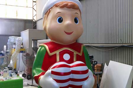 Christmas elf ornament