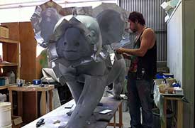 Fiberglass animal